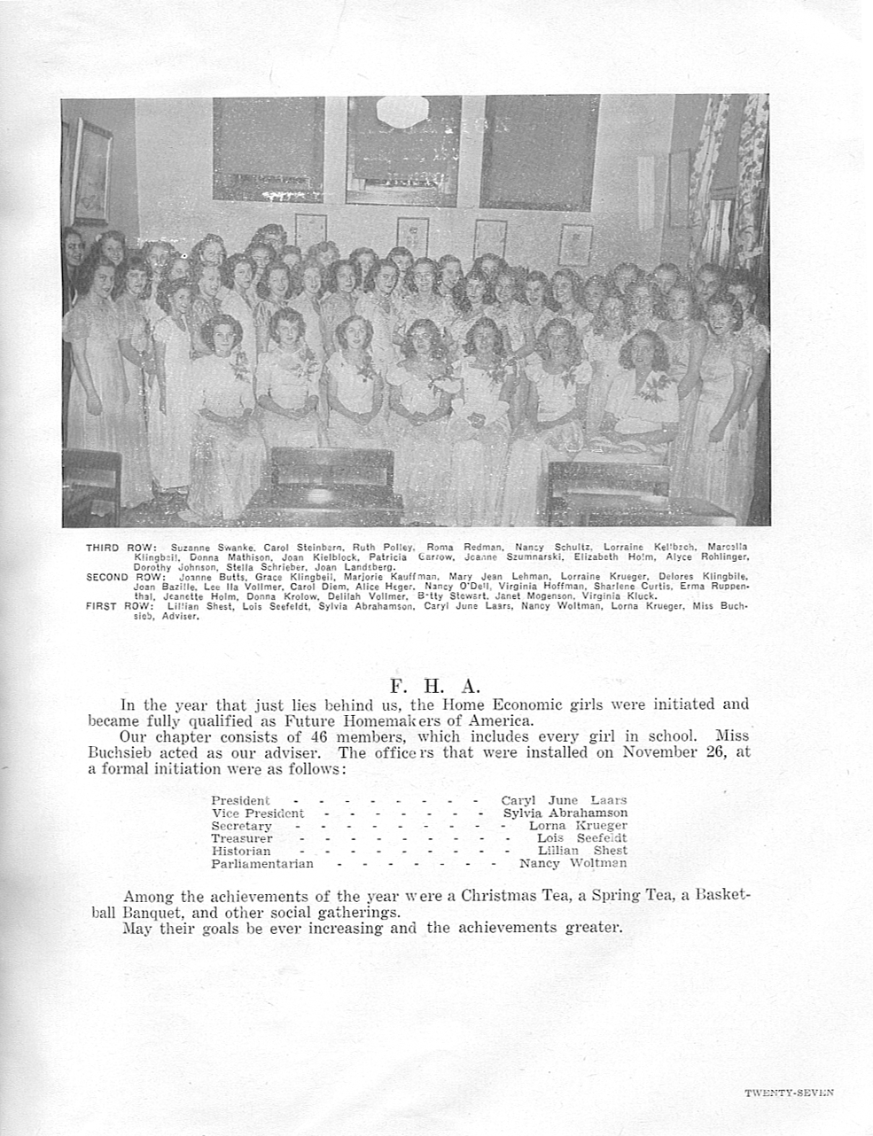 1948 TIGER YEARBOOK, Tigerton High School, Shawano County, Wisconsin