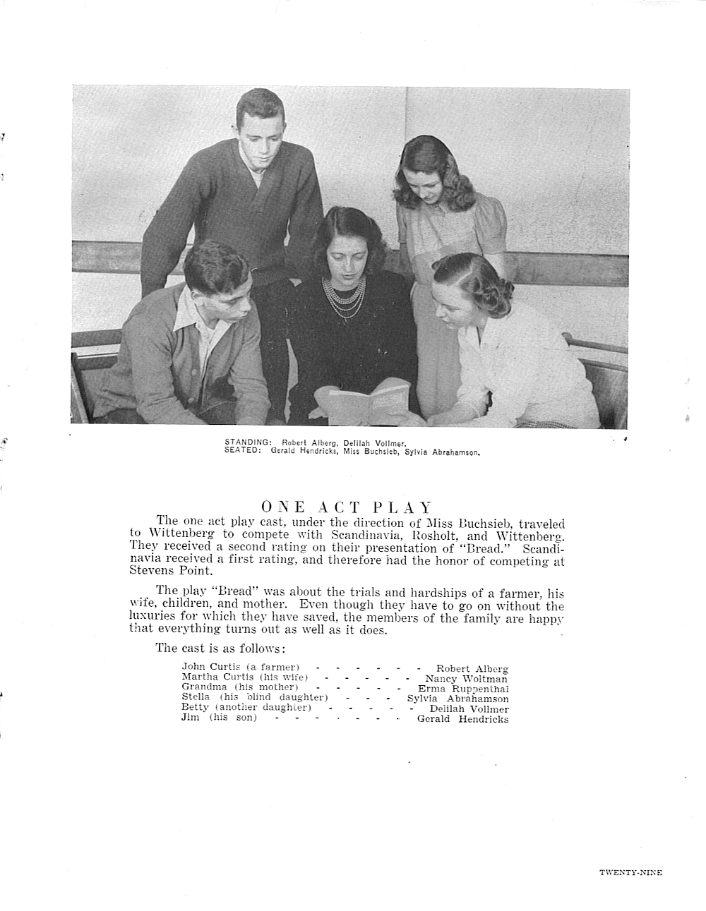 1948 TIGER YEARBOOK, Tigerton High School, Shawano County, Wisconsin