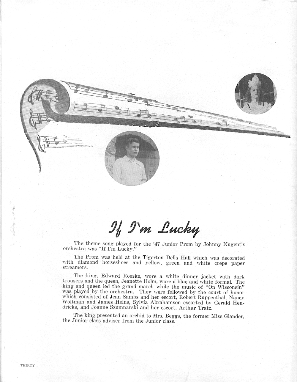 1948 TIGER YEARBOOK, Tigerton High School, Shawano County, Wisconsin