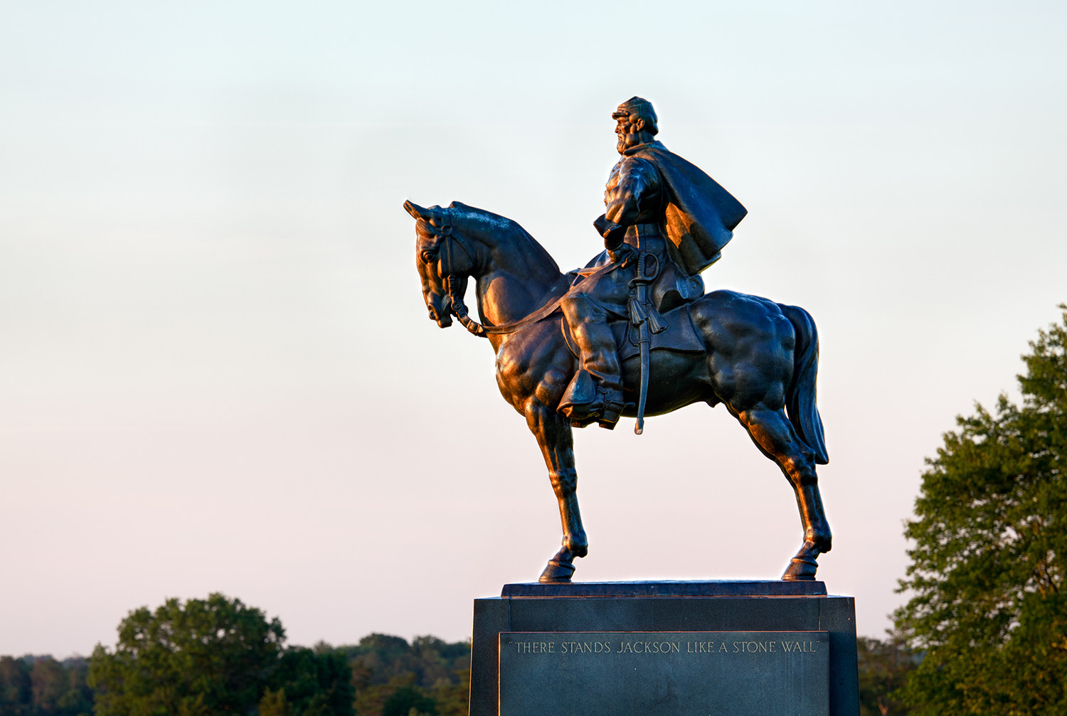 Stonewall Jackson at Manassas Battlefield The Wiglaf Journal