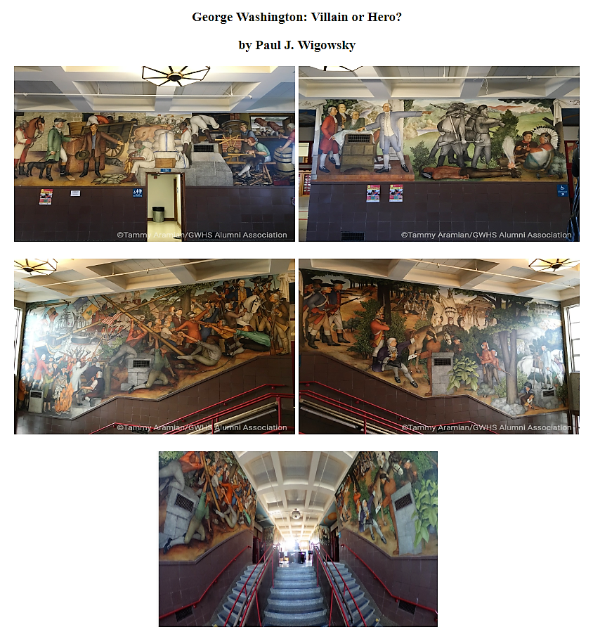Washington High School, SF Murals