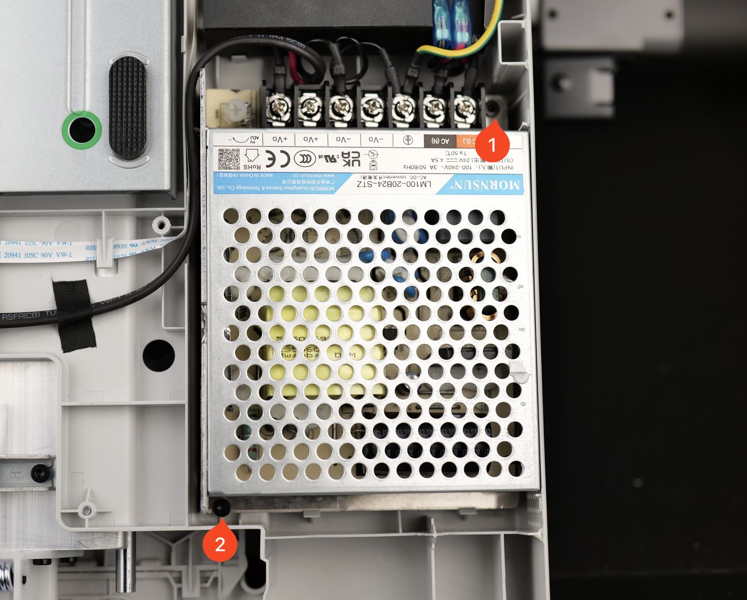 Power Supply Replacement Guide A1 Bambu Lab Wiki