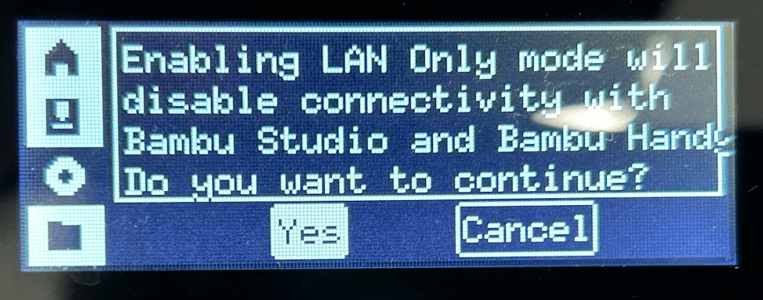 How to enable LAN Mode on Bambu Lab printers | Bambu Lab Wiki