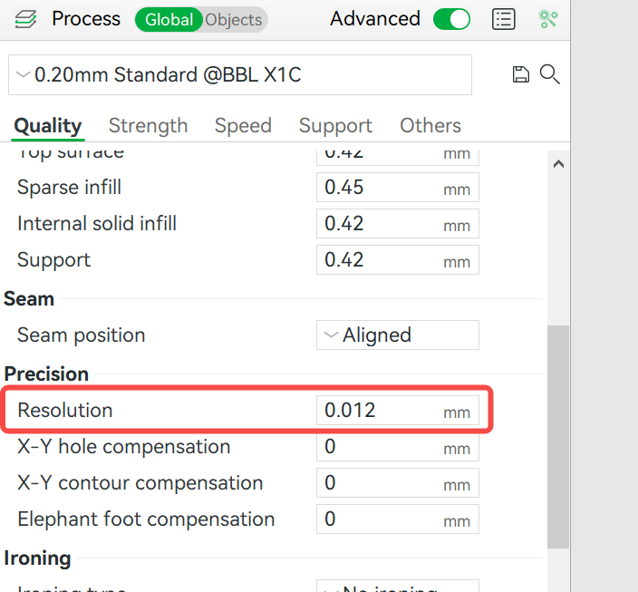 High Speed Print at Quality | Bambu Lab Wiki