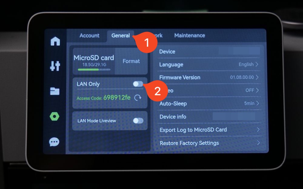 How to enable LAN Mode on Bambu Lab printers | Bambu Lab Wiki