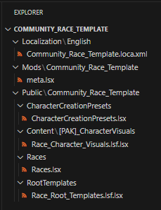 Creating A Basic Race Mod | BG3 Modding Community Wiki