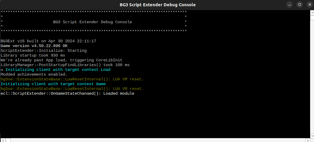 Getting Started with Script Extender | BG3 Modding Community Wiki