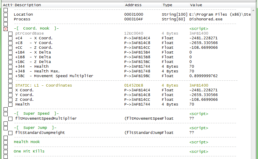 Creating a cheat table - Money Hack - Cheat Engine