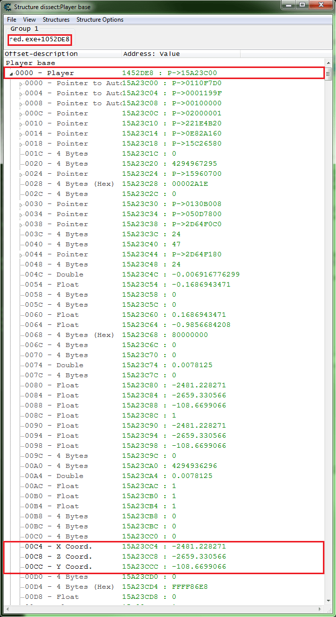 Creating a cheat table - Player Base - Cheat Engine