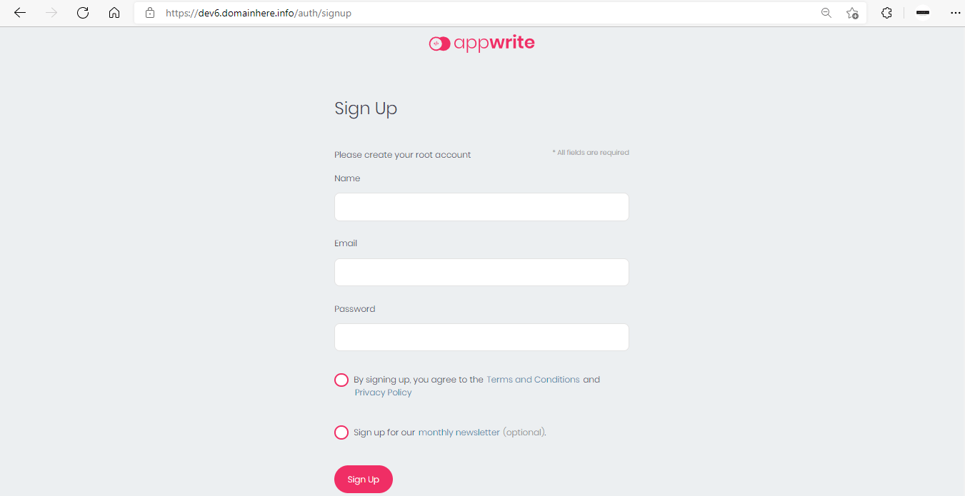 CrownCloud Wiki How To Install Appwrite With Docker On