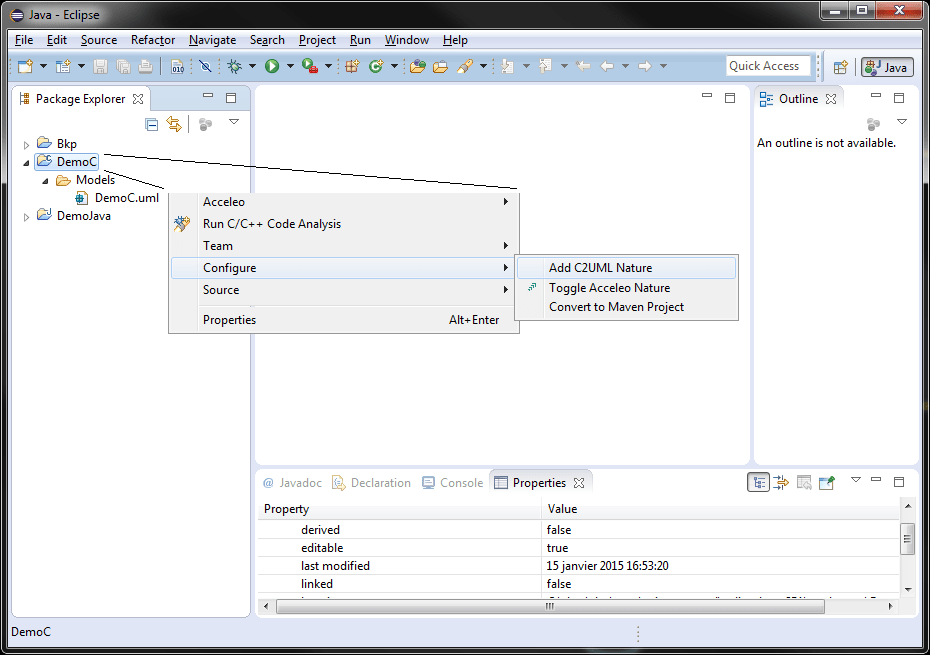 Eclipse UML Generators/New and Noteworthy/0.9.0 - Eclipsepedia