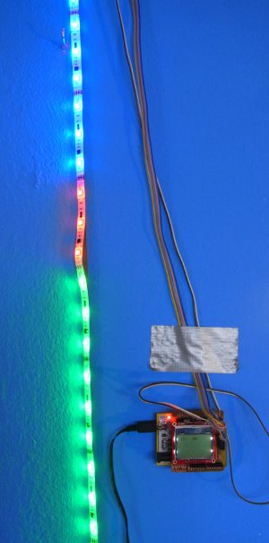 Ding:interaktiver Aldi LED Streifen – FabLab Region Nürnberg