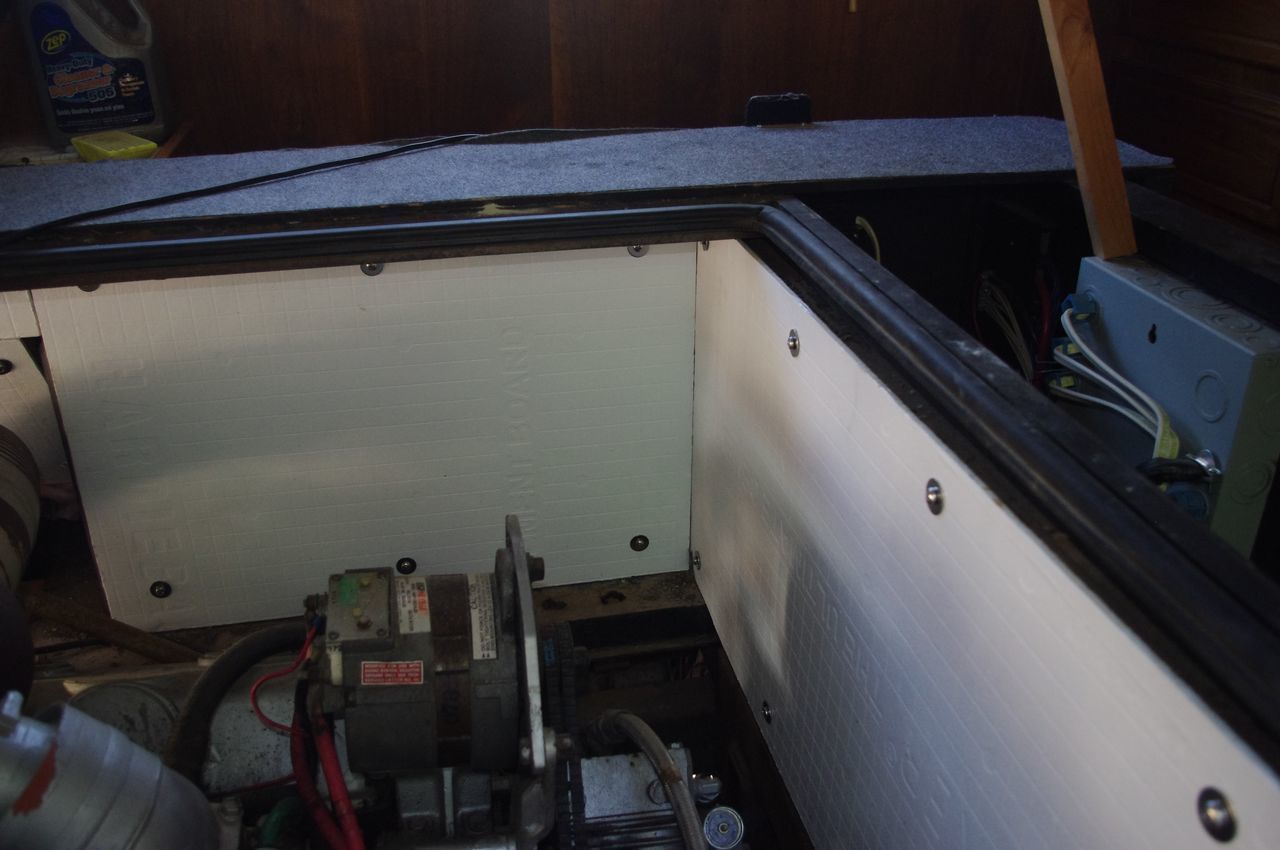 Engine Compartment insulation Installations