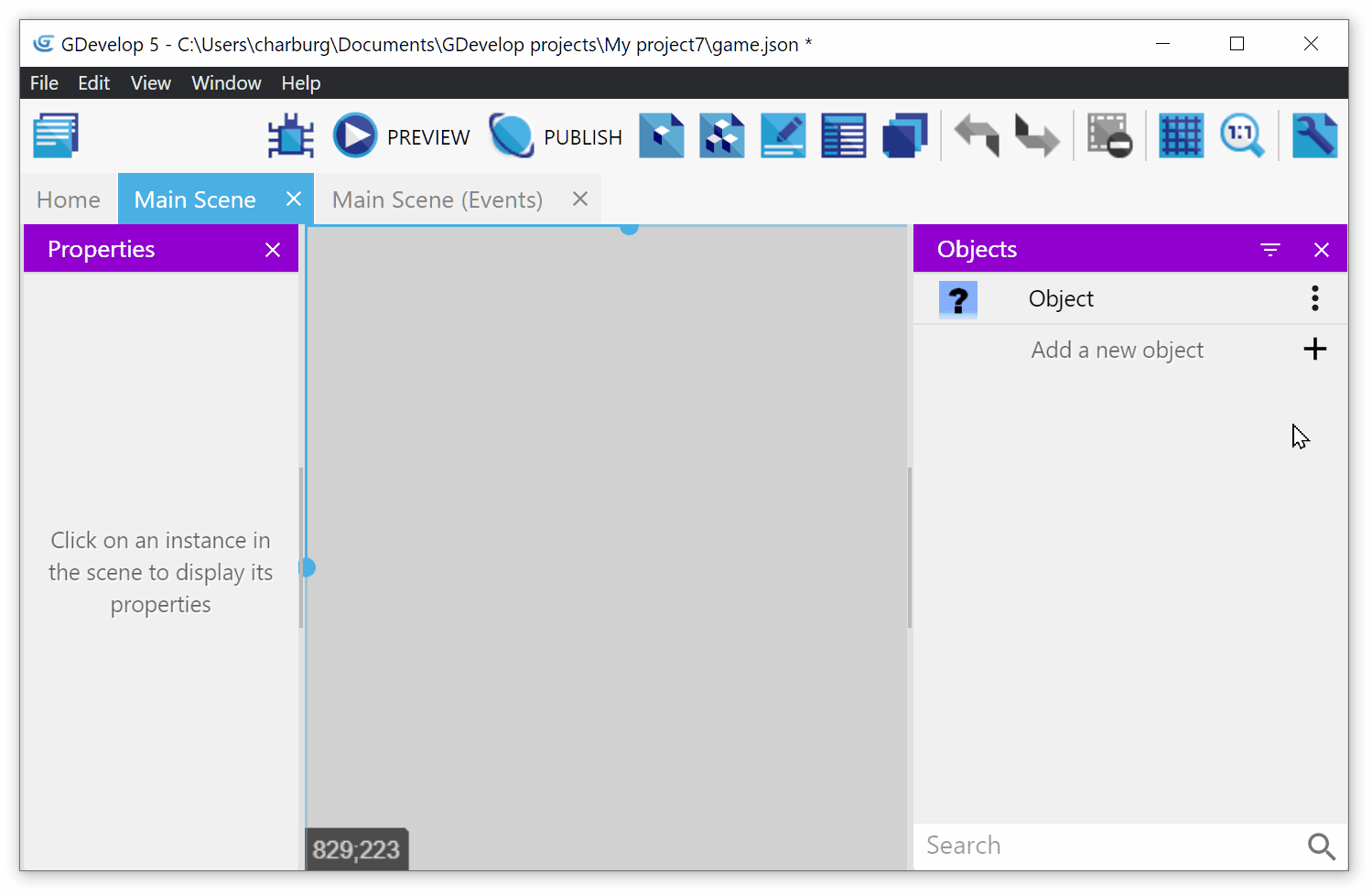 Global Objects GDevelop documentation