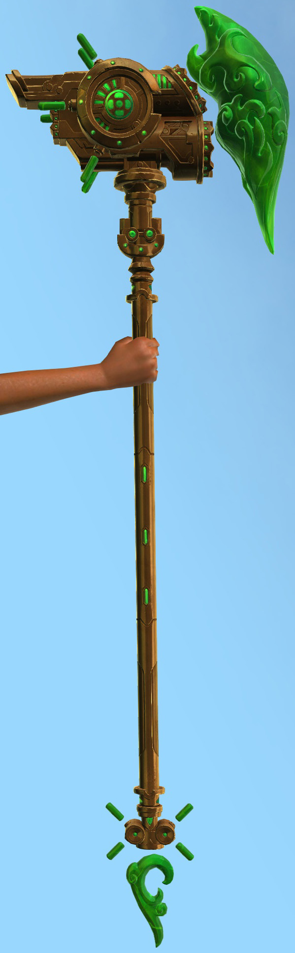 Jade Tech Hammer (skin) Guild Wars 2 Wiki (GW2W)