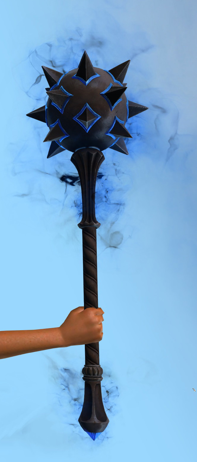 Shadow Chevalier Mace Skin Guild Wars 2 Wiki (GW2W)