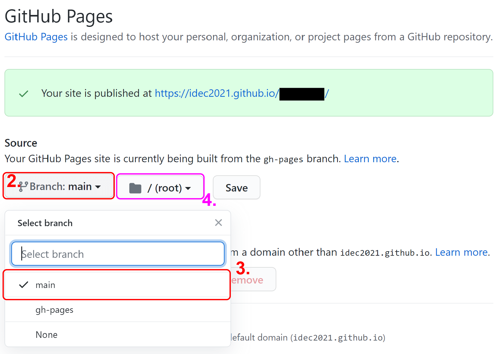 Configuring your GitHub Pages iDEC Resources Wiki