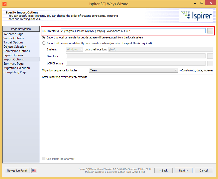 'mysql.exe' is not Recognized as an Internal or External Command