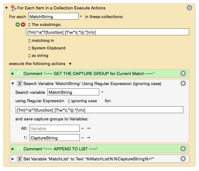 Regular Expressions [Keyboard Maestro Wiki]