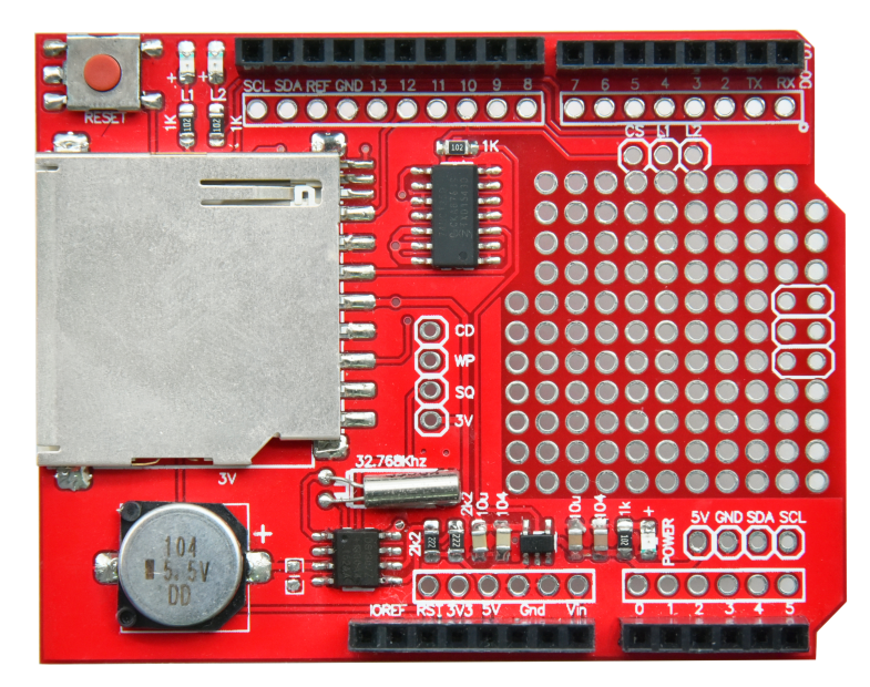 TS2492 Jaycar Electronics Group XD204 Arduino Data Logging shield with