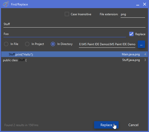 Editing MS Paint IDE Wiki