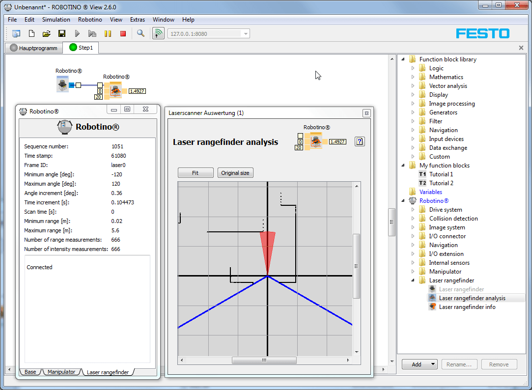 Rangefinder - RobotinoWiki