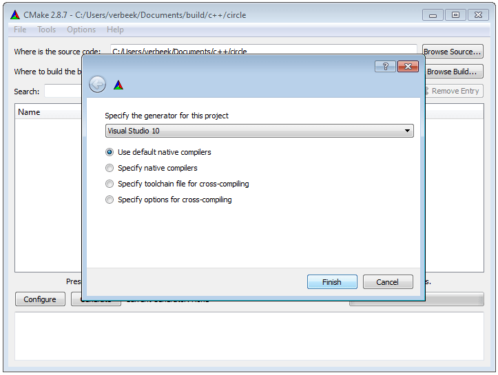 FileCpp2 cmake gui select compiler.png RobotinoWiki