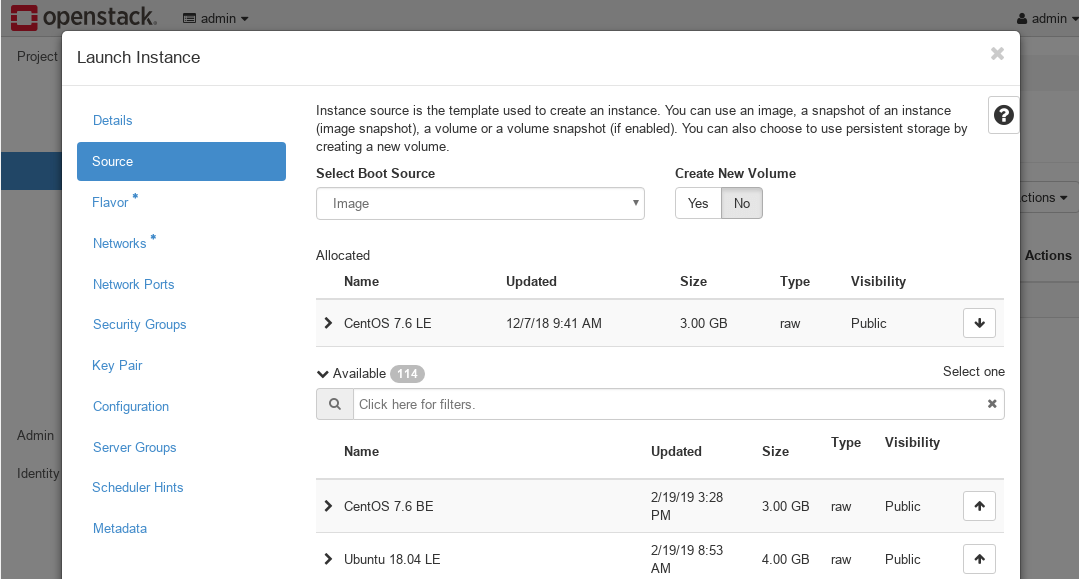 Instances for OpenStack — OSL Wiki documentation