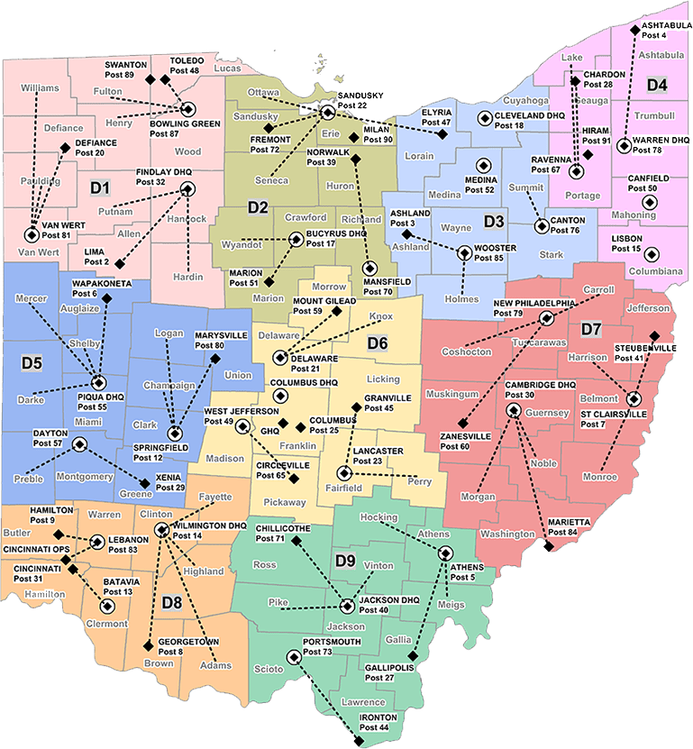 Ohio State Highway Patrol (OSP) (OH) The RadioReference Wiki