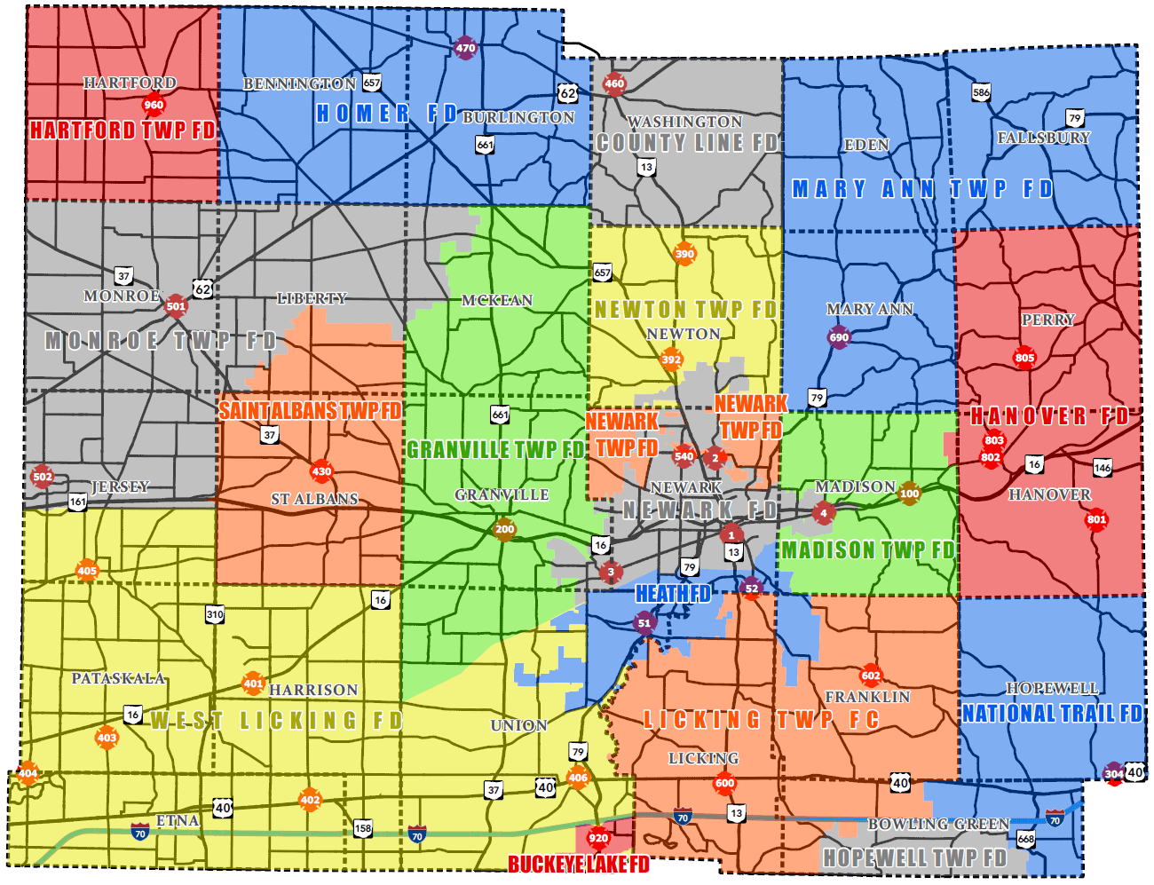Licking County (OH) The RadioReference Wiki