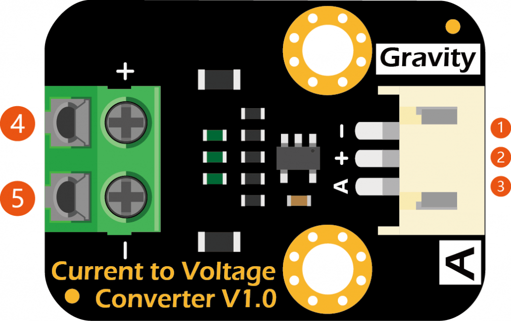 Gravity Analog Current to Voltage Converter(for 420mA