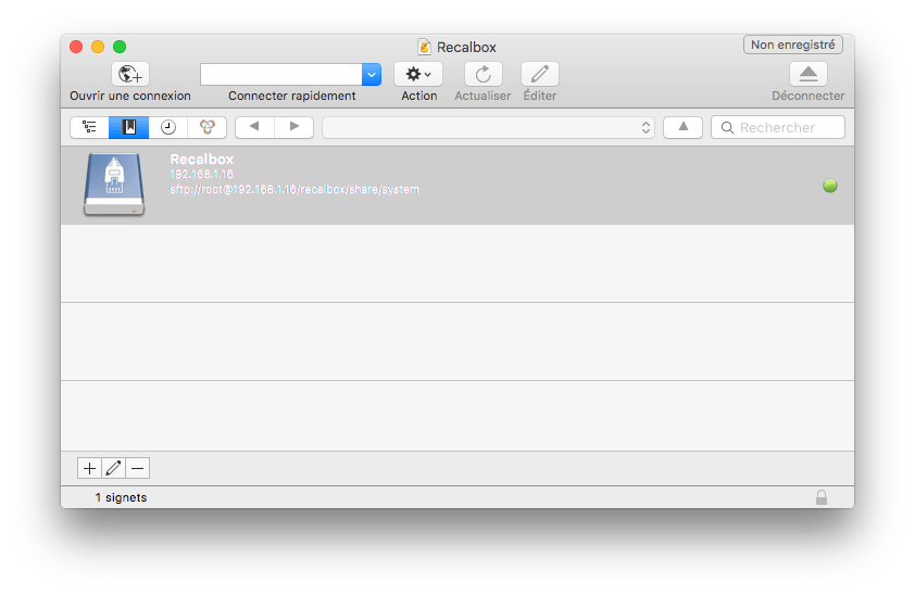 Network access via Cyberduck Recalbox Wiki