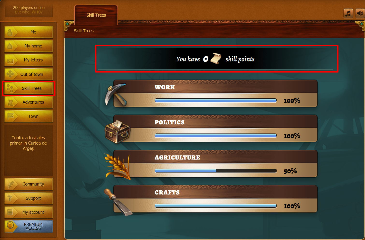 Skill point Official Wiki of the Renaissance Kingdoms