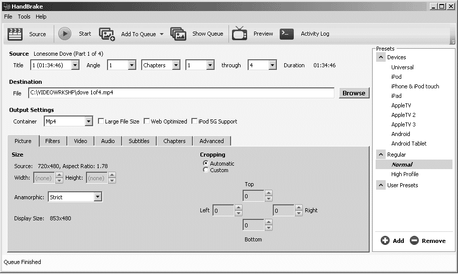 Handbrake Free Knowledge Base The DUCK Project information for everyone