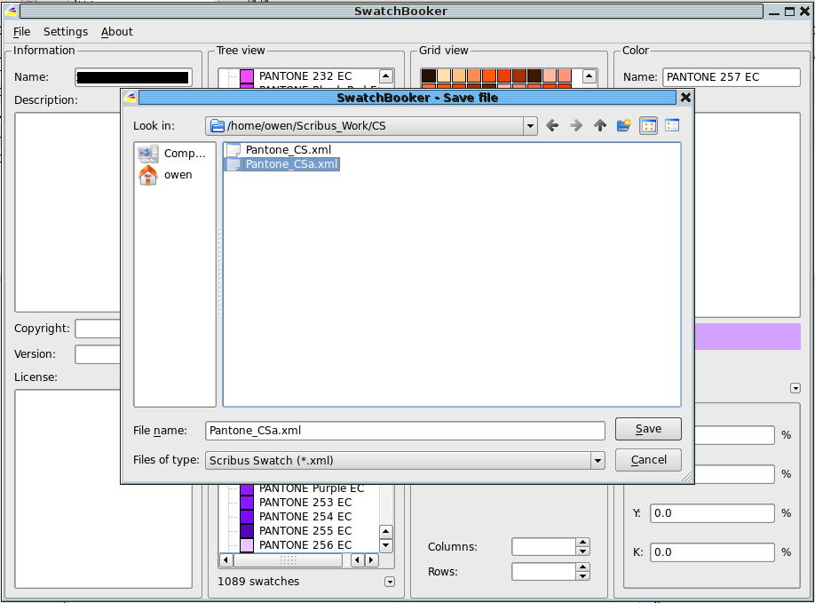 Xml corel color palette reterwiki
