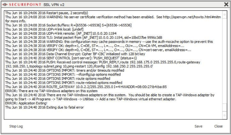 SSL VPNTroubleshooting Securepoint Wiki