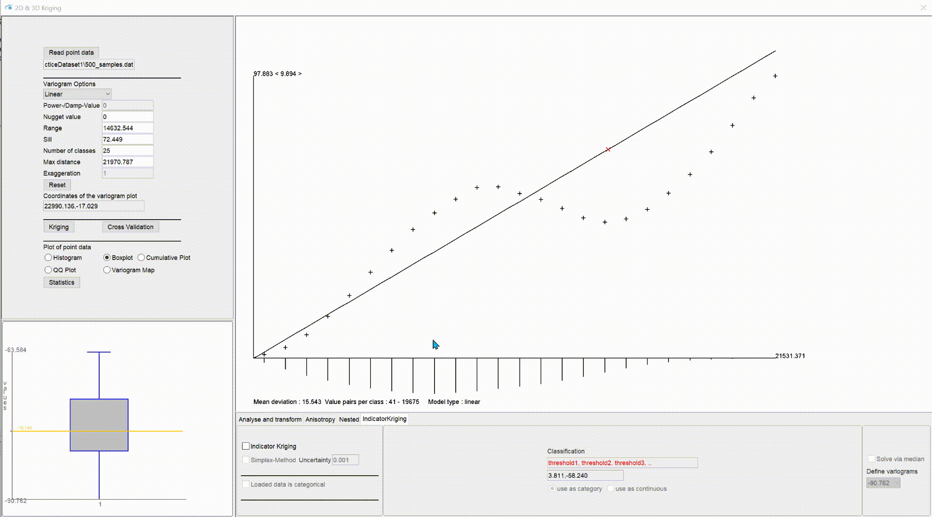 2D/3DKriging SubsurfaceViewer