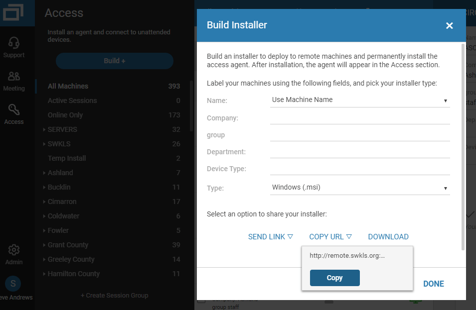 ScreenConnect / ConnectWise Control SWKLS WIKI