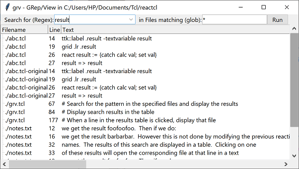 Change history of grv_main
