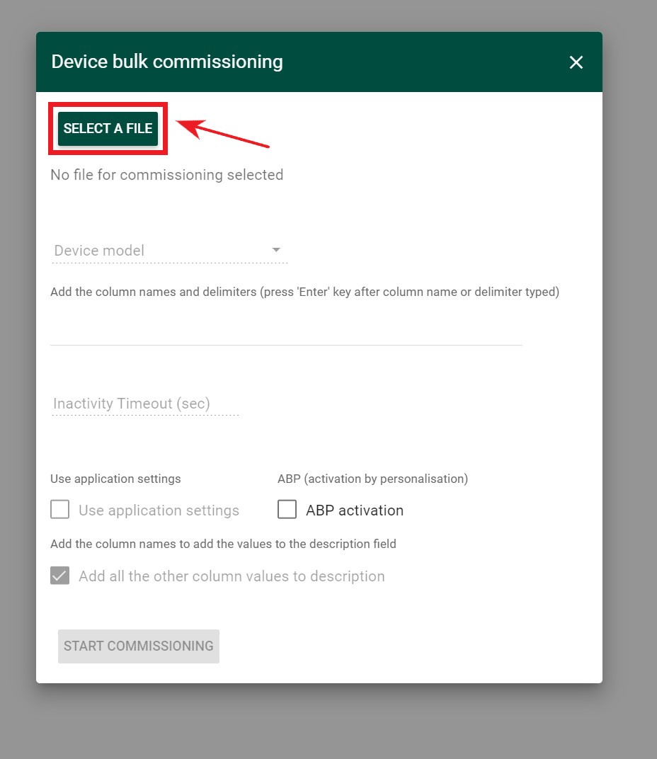Devices Bulk Commissioning Documentation (Beta)