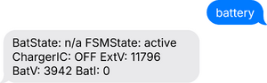 SMS/GPRS command - battery - Teltonika Telematics Wiki