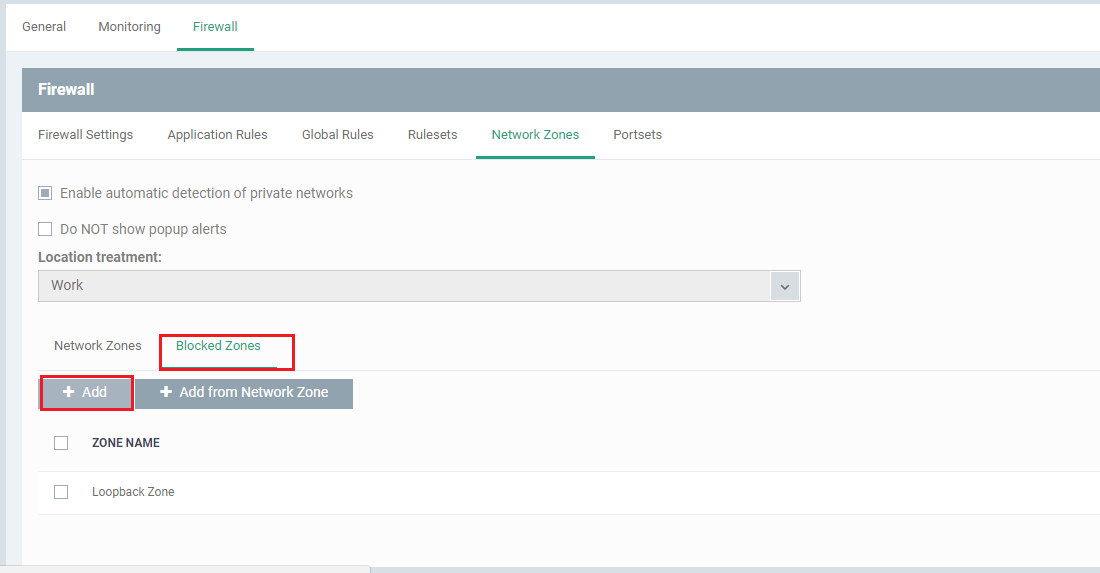 How to create network zone to block bulk IP addresses in Endpoint Manager