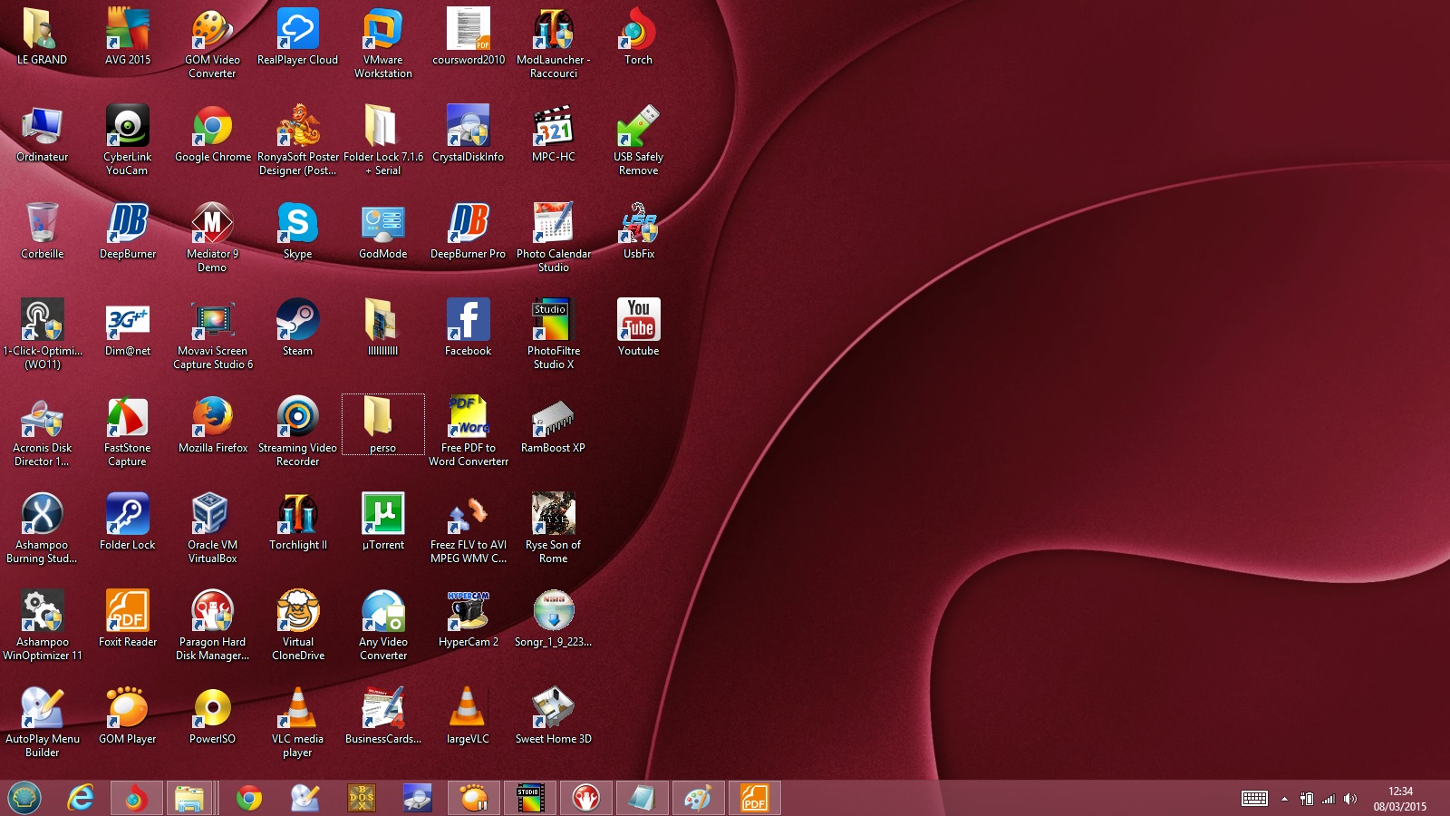 Afficher le bureau Windows 8 rapidement