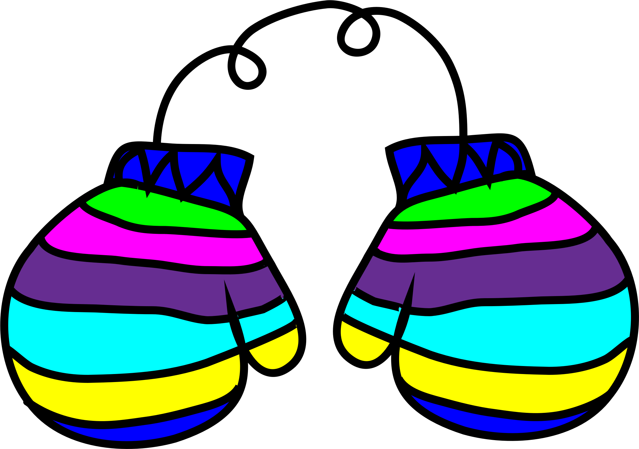 Clipart mitten WikiClipArt