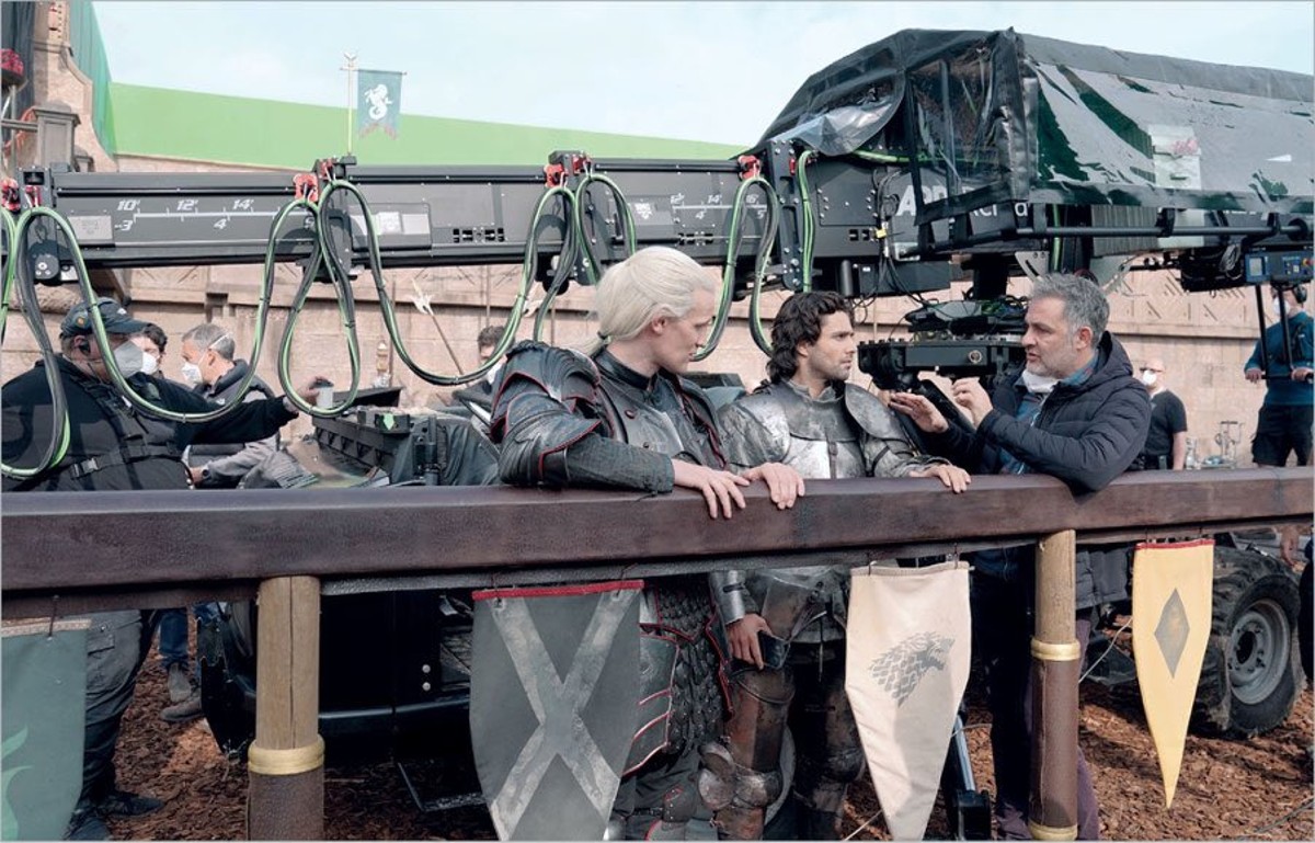 Matt Smith believes Daemon and Criston had a "homoerotic tryst" in