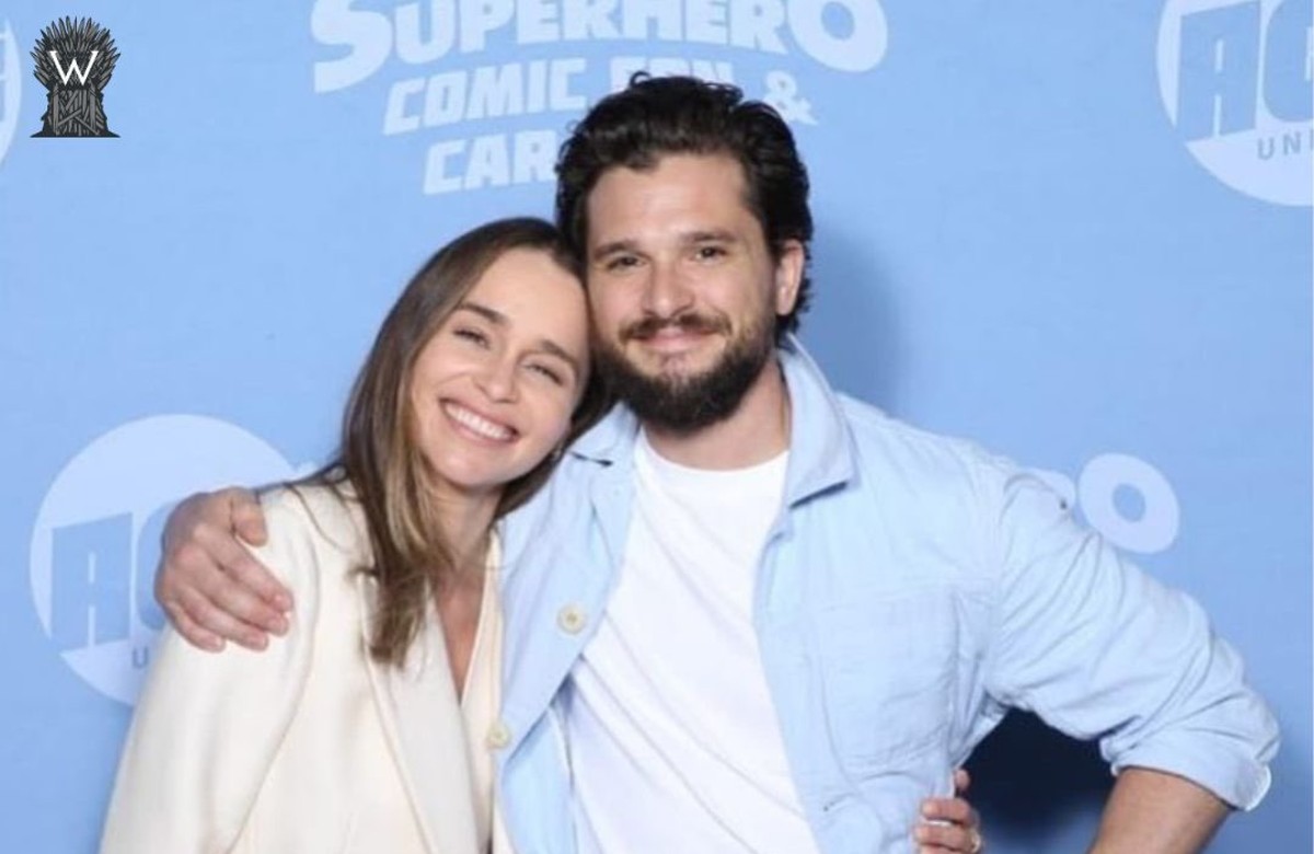 Game of Thrones alums Emilia Clarke and Kit Harington reunite at The