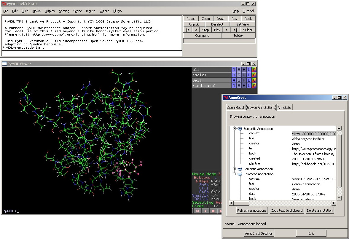 PyMOL скачать бесплатно для Windows 10, 8, 7, XP