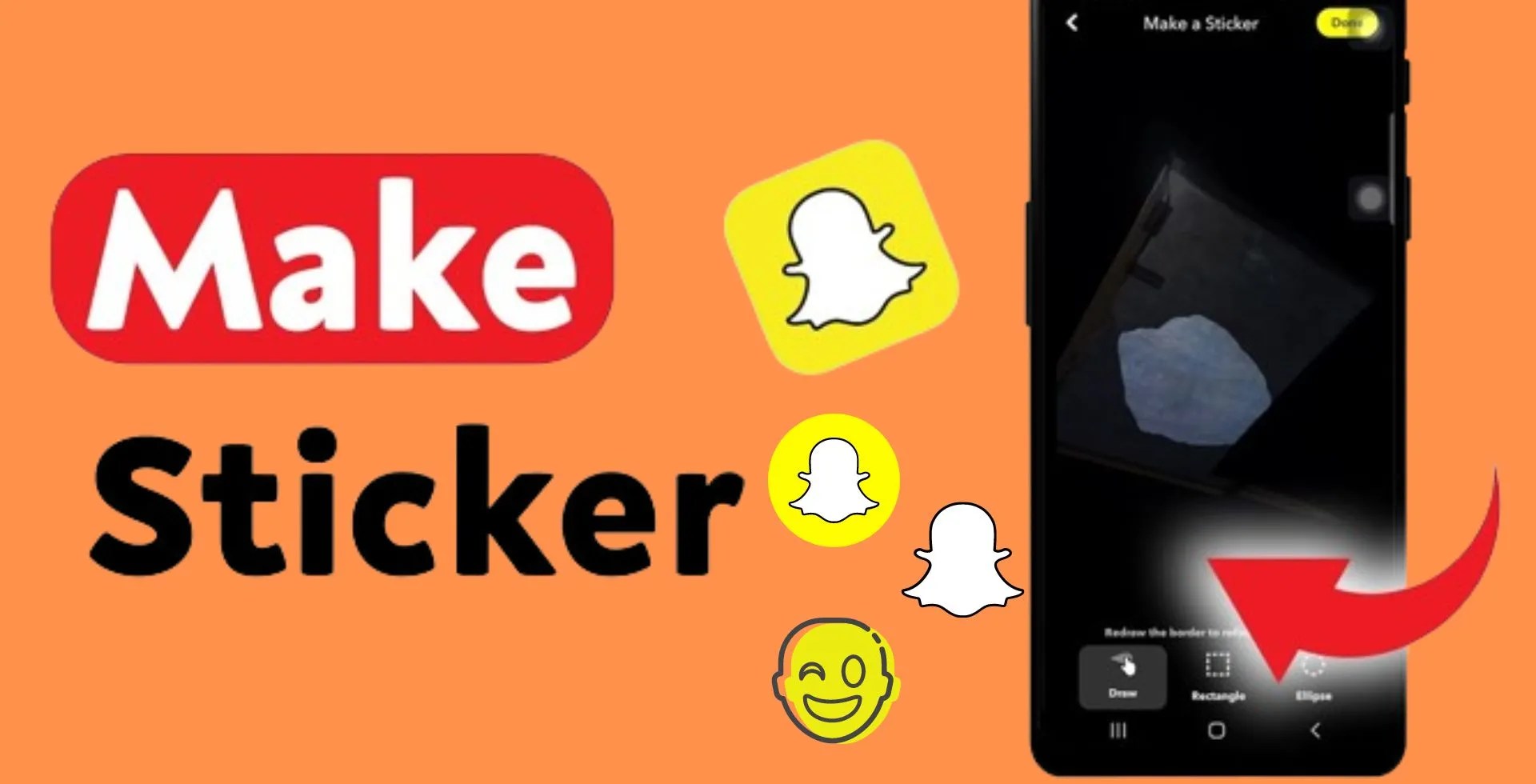 How to make a sticker on Snapchat(05)