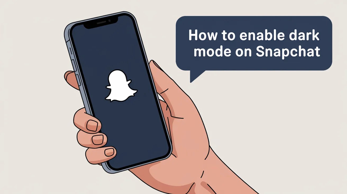 How to Enable Dark Mode on Snapchat 2025(08)