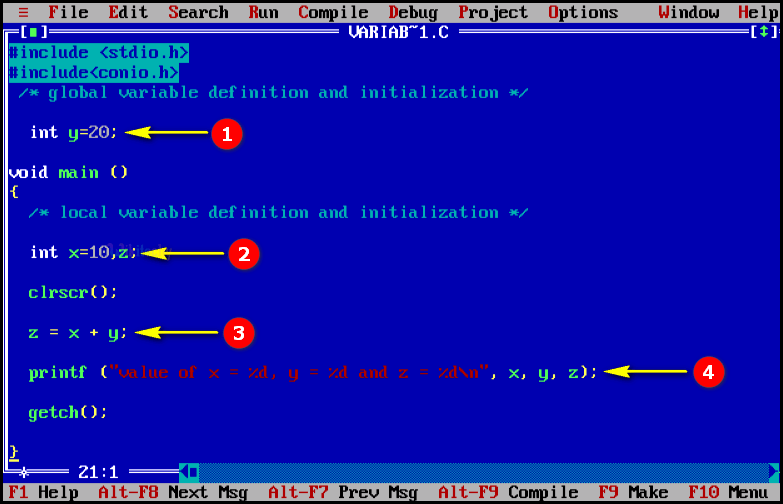 [100 Working Code] C Variable Scope C Programming C Tutorial